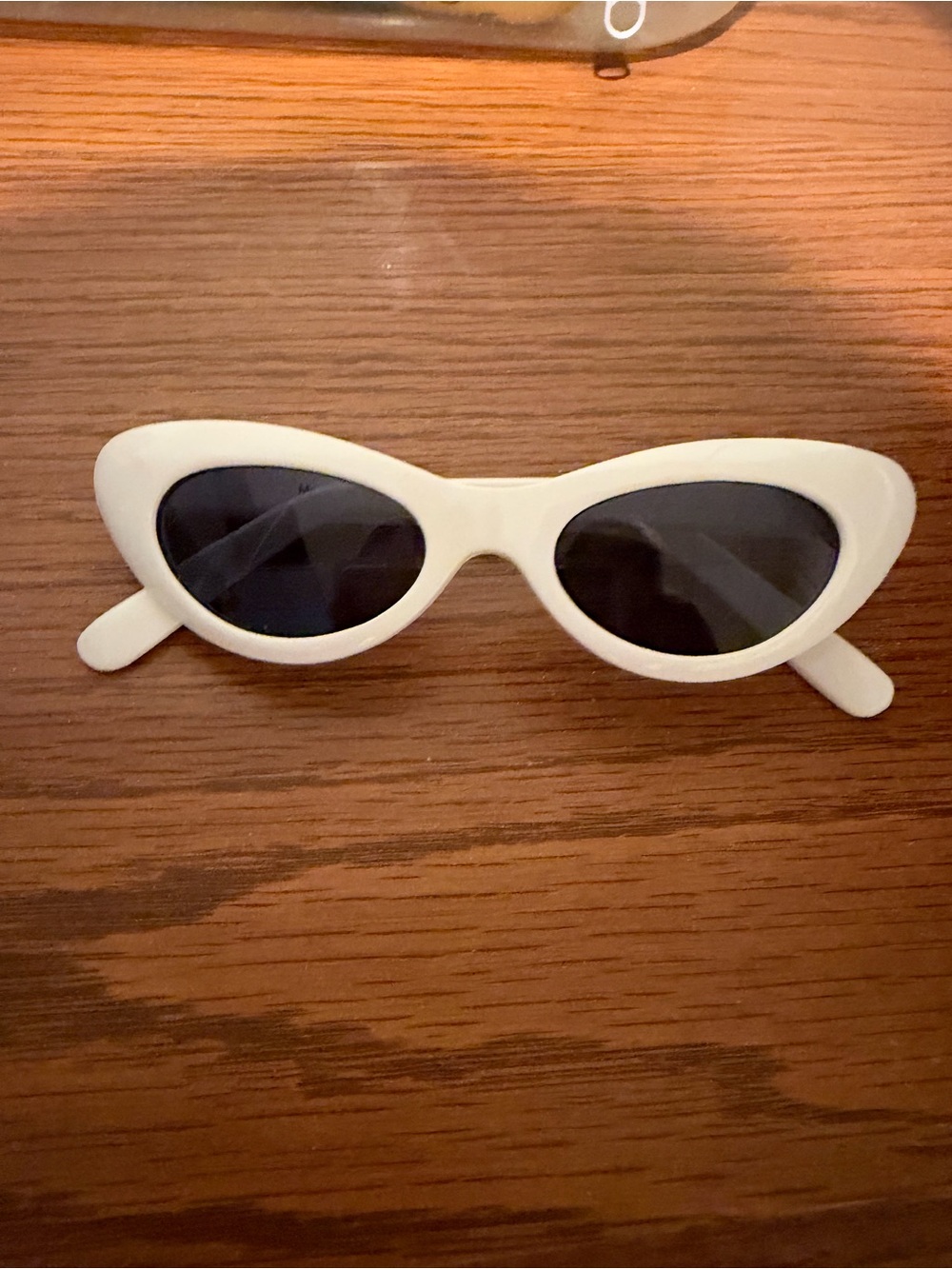 White Cat Eye Sunglasses - Baby/Toddler Accessories